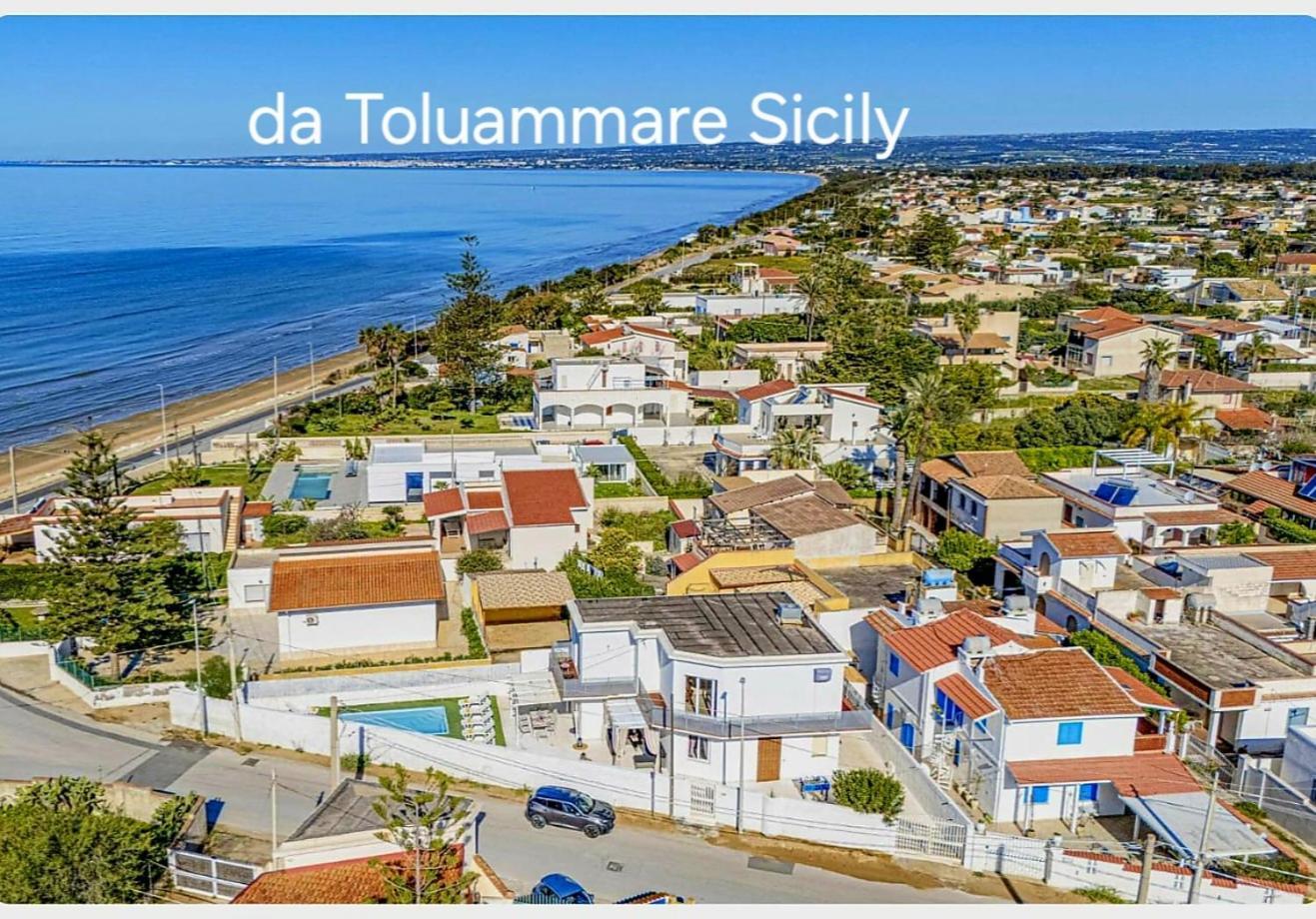 Toluammare Sicily Villa Santa Maria Del Focallo Bagian luar foto